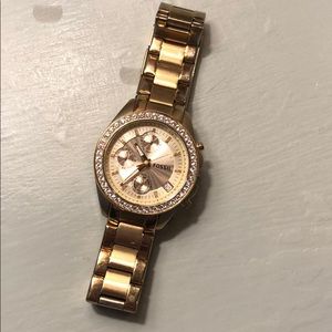 Fossil Gold Watch